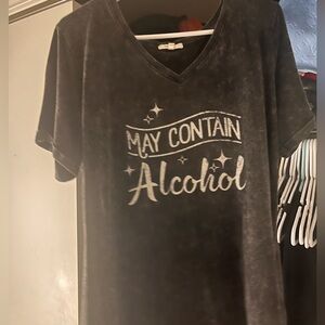 “May Contain Alcohol” T-Shirt